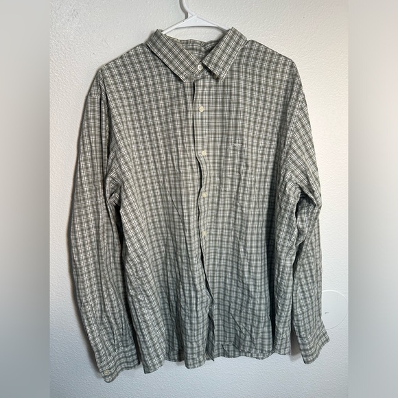 Dockers Shirt Men xl green Plaid Cotton
Stretch Collared Long Sleeve
Pocket - Picture 3 of 11
